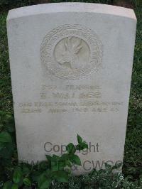 Dar Es Salaam War Cemetery - Walker, Thomas